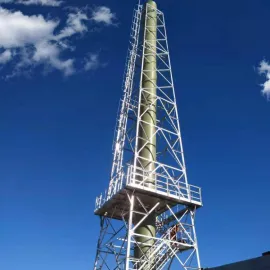 钢烟囱塔架有多重